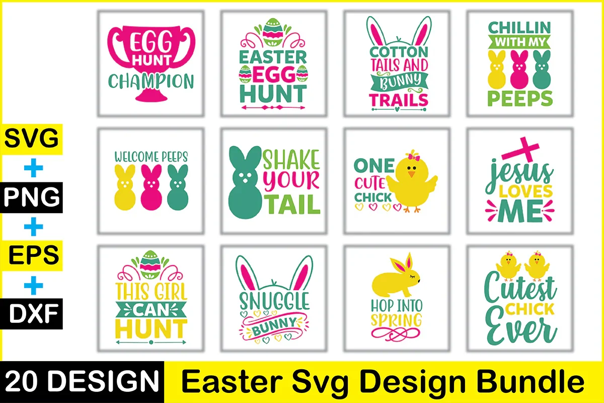 2 Easter SVG Bundle - Image 2