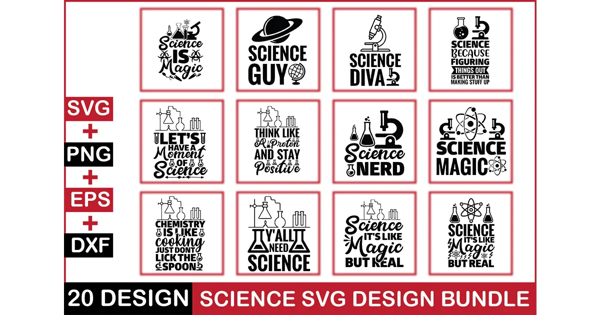 2 Science SVG Bundle - Image 3