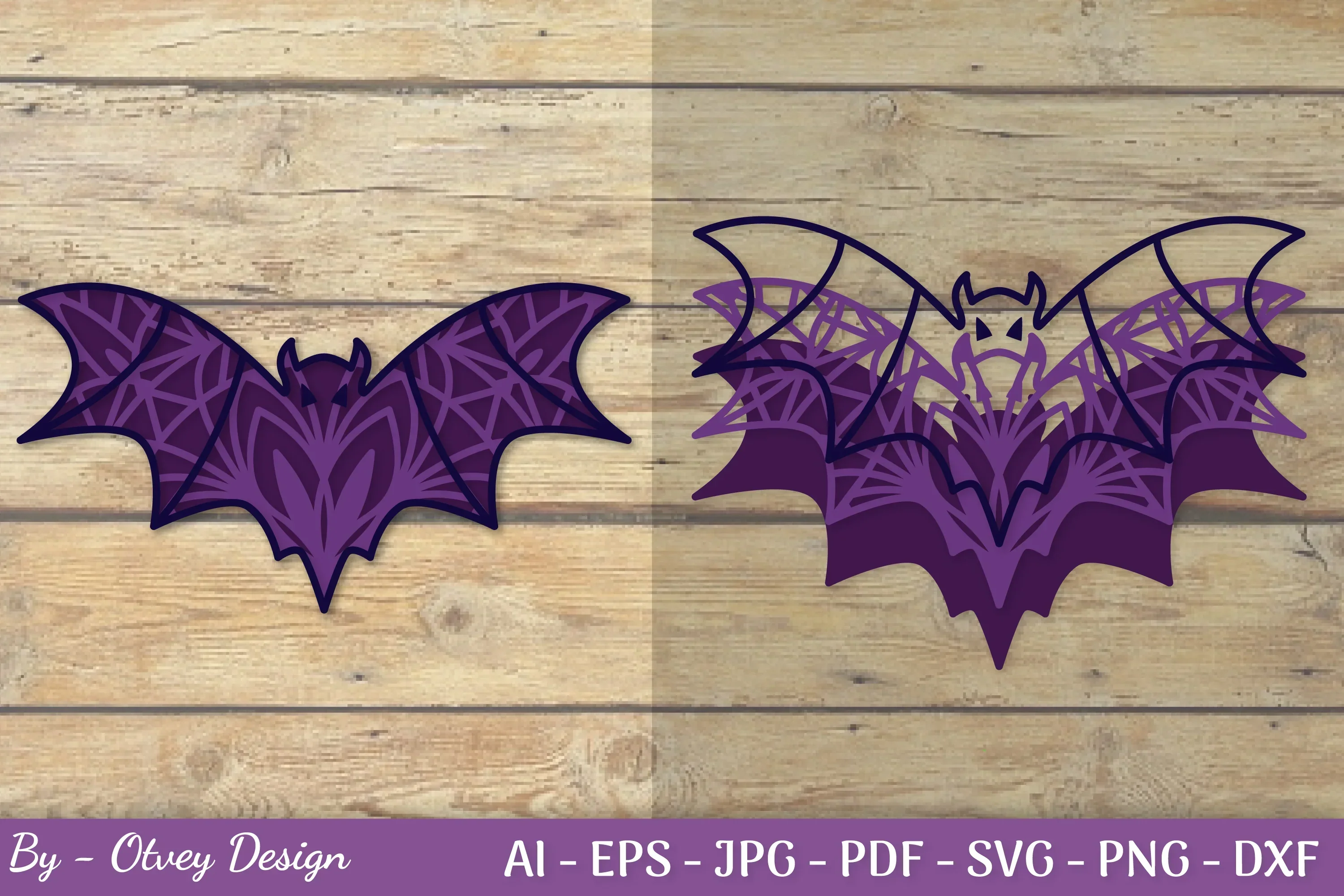 3D Layered Halloween SVG Bundle - Image 2