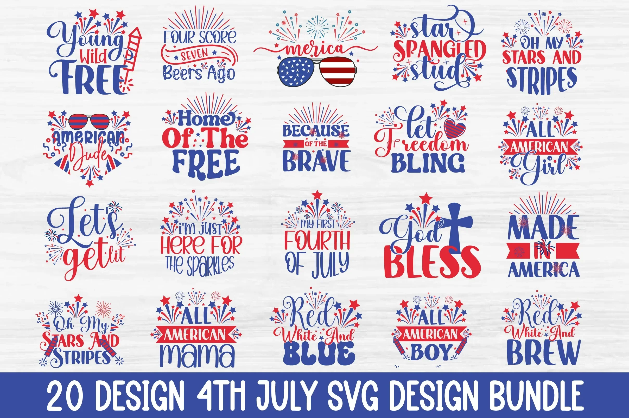 4th July SVG Bundle