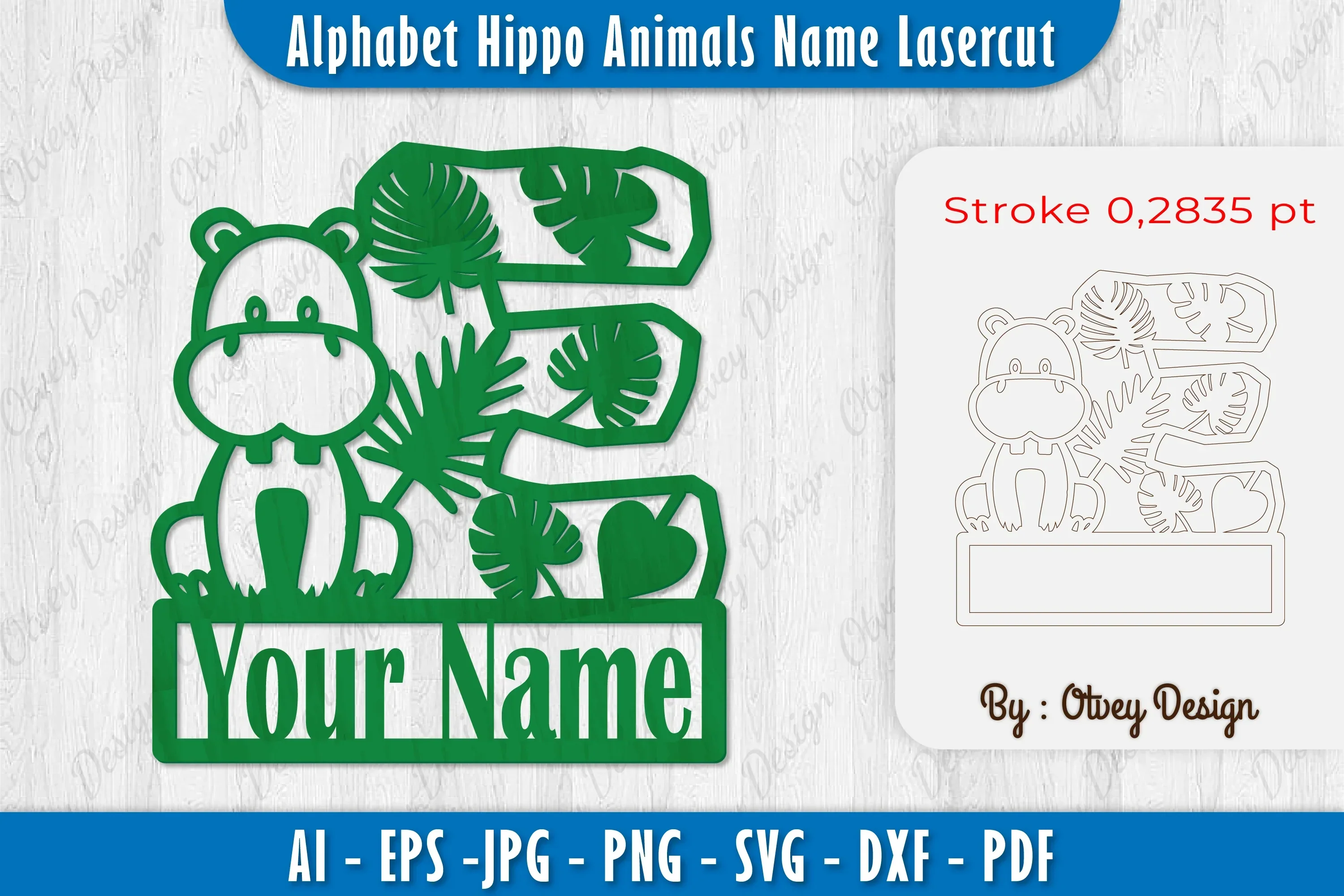 E-Your Name SVG Bundle