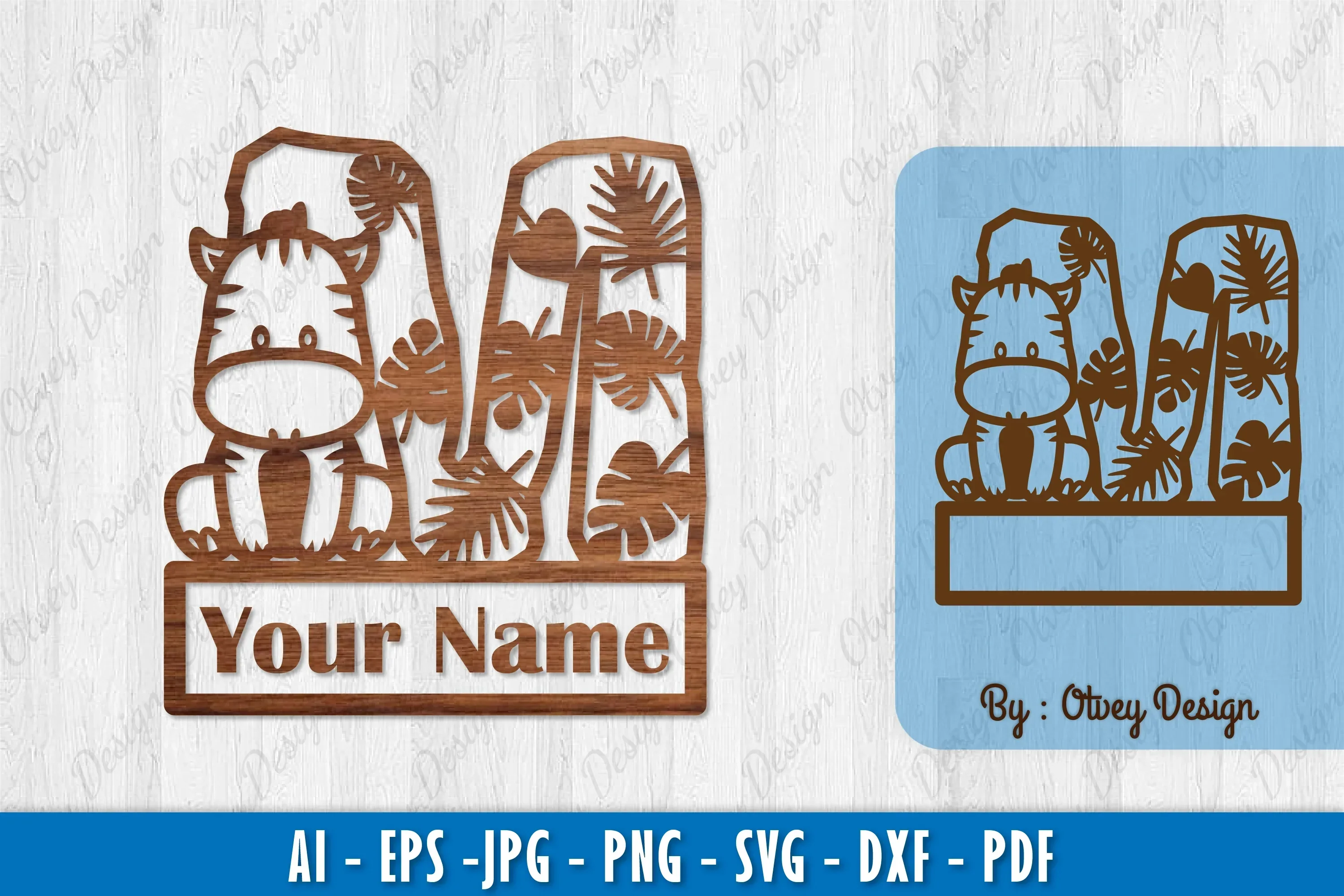 M-Your Name SVG Bundle