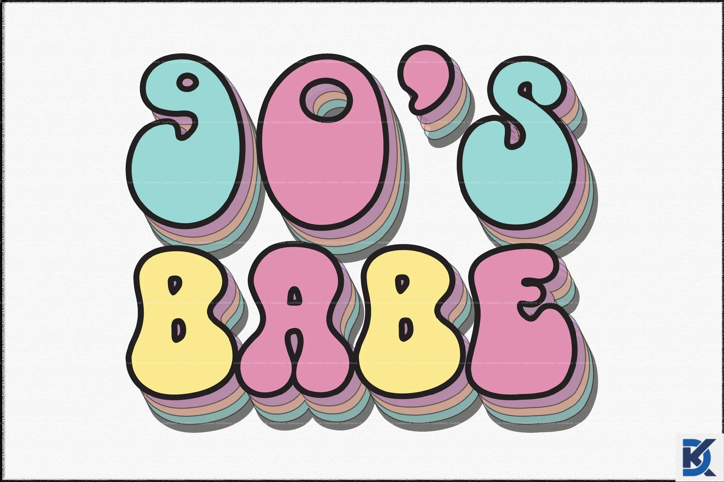90s Retro Design SVG Bundle - Image 13