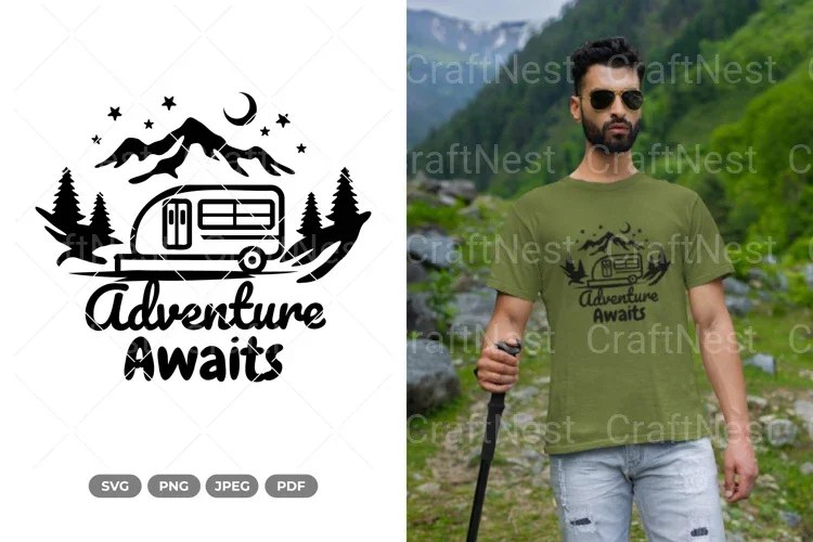 Adventure Awaits SVG Bundle