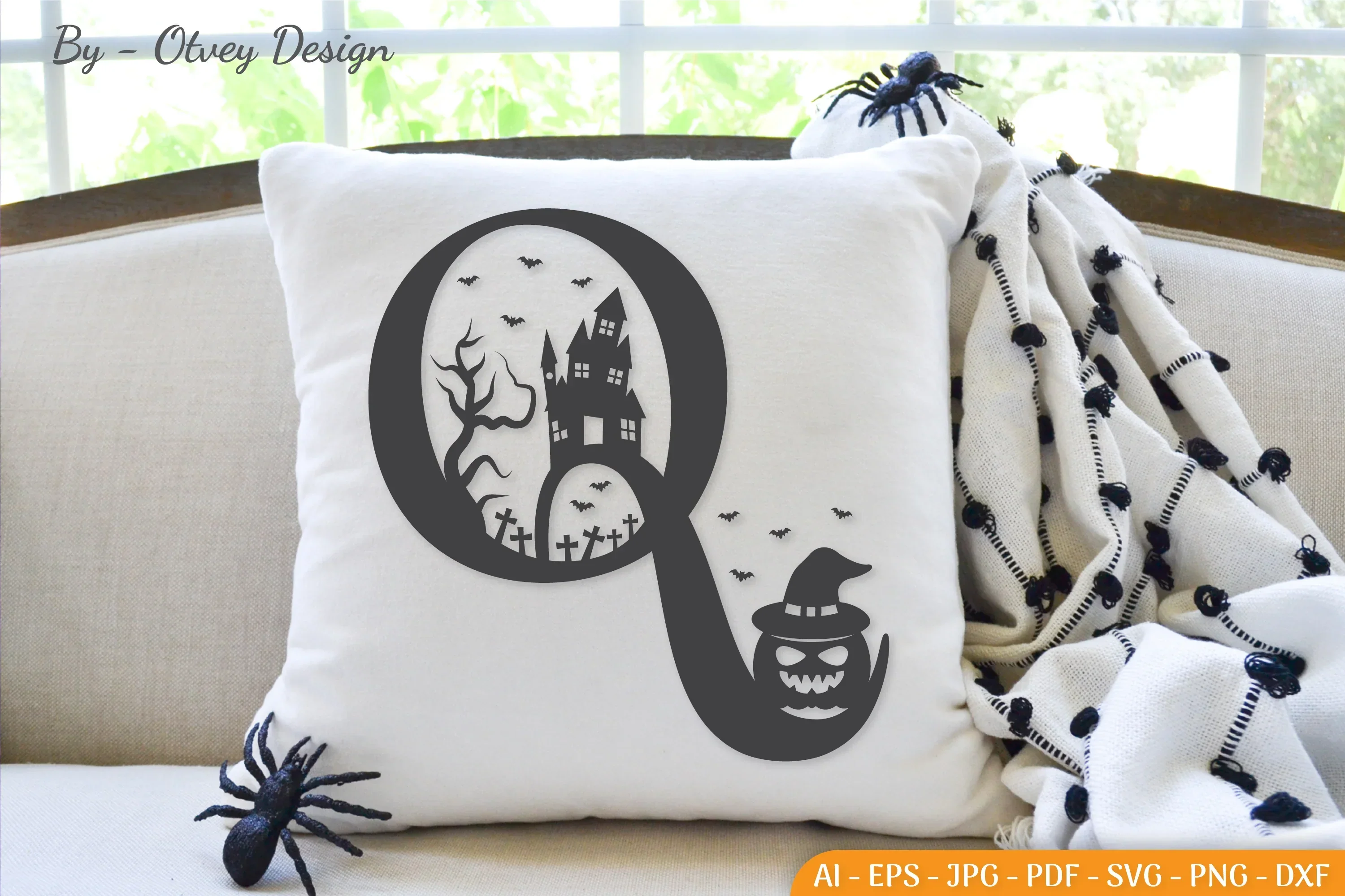 Alphabet Halloween SVG Bundle - Image 3