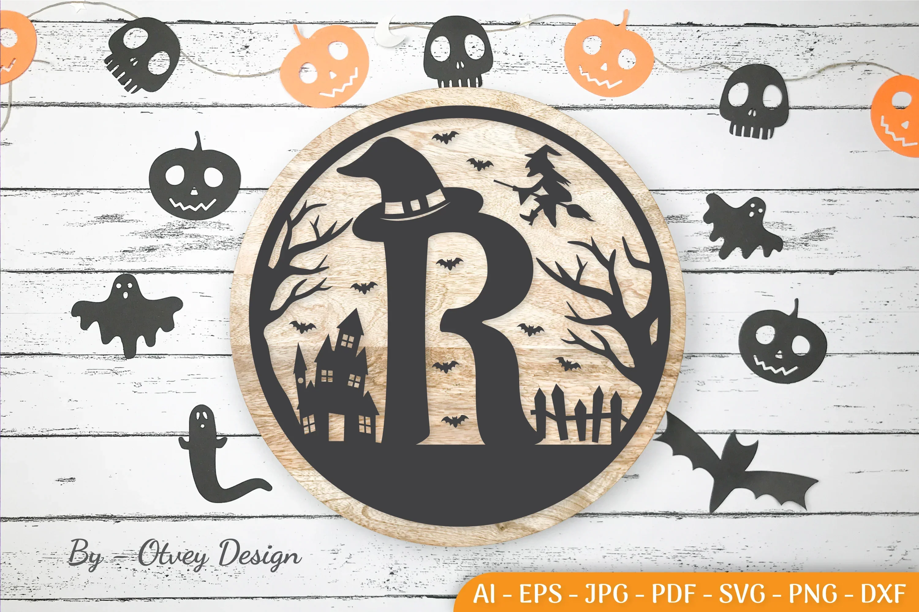Alphabet Halloween SVG Bundle - Image 3