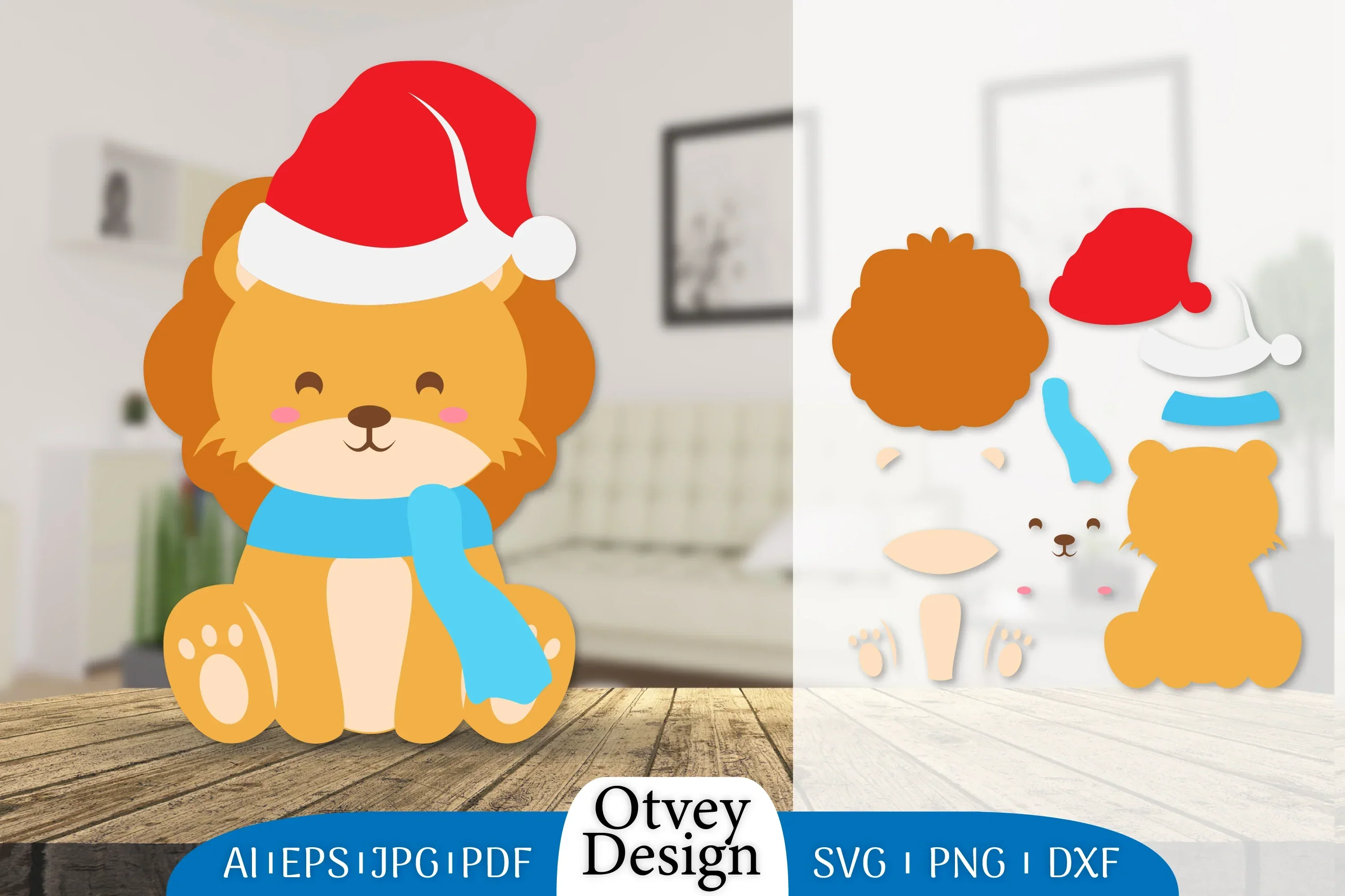 Animals Christmas SVG Bundle