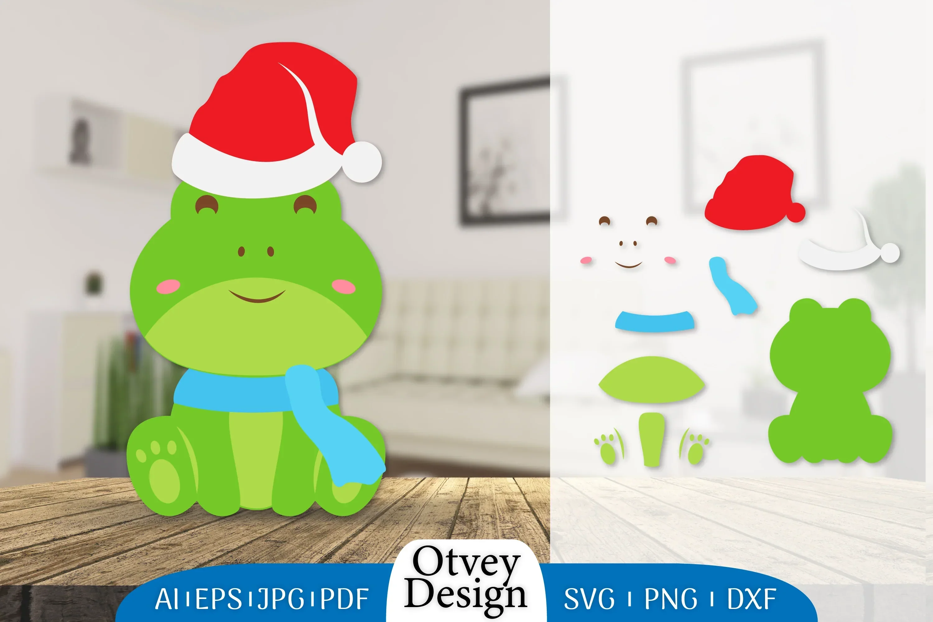 Animals Christmas SVG Bundle