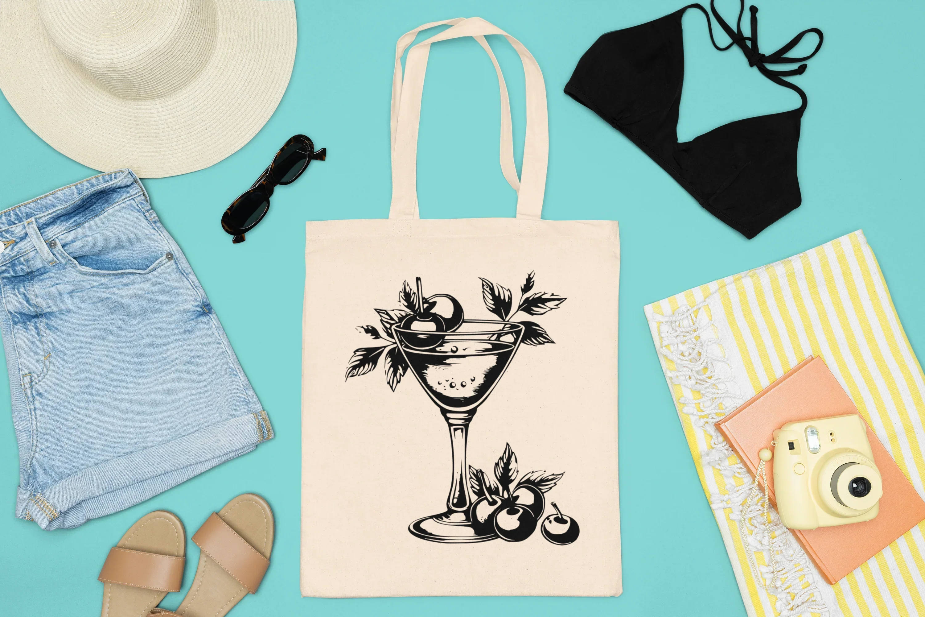 Art Nouveau Summer SVG Bundle - Image 7