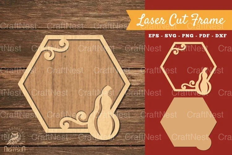 Autumn Laser Cut Frame SVG Bundle