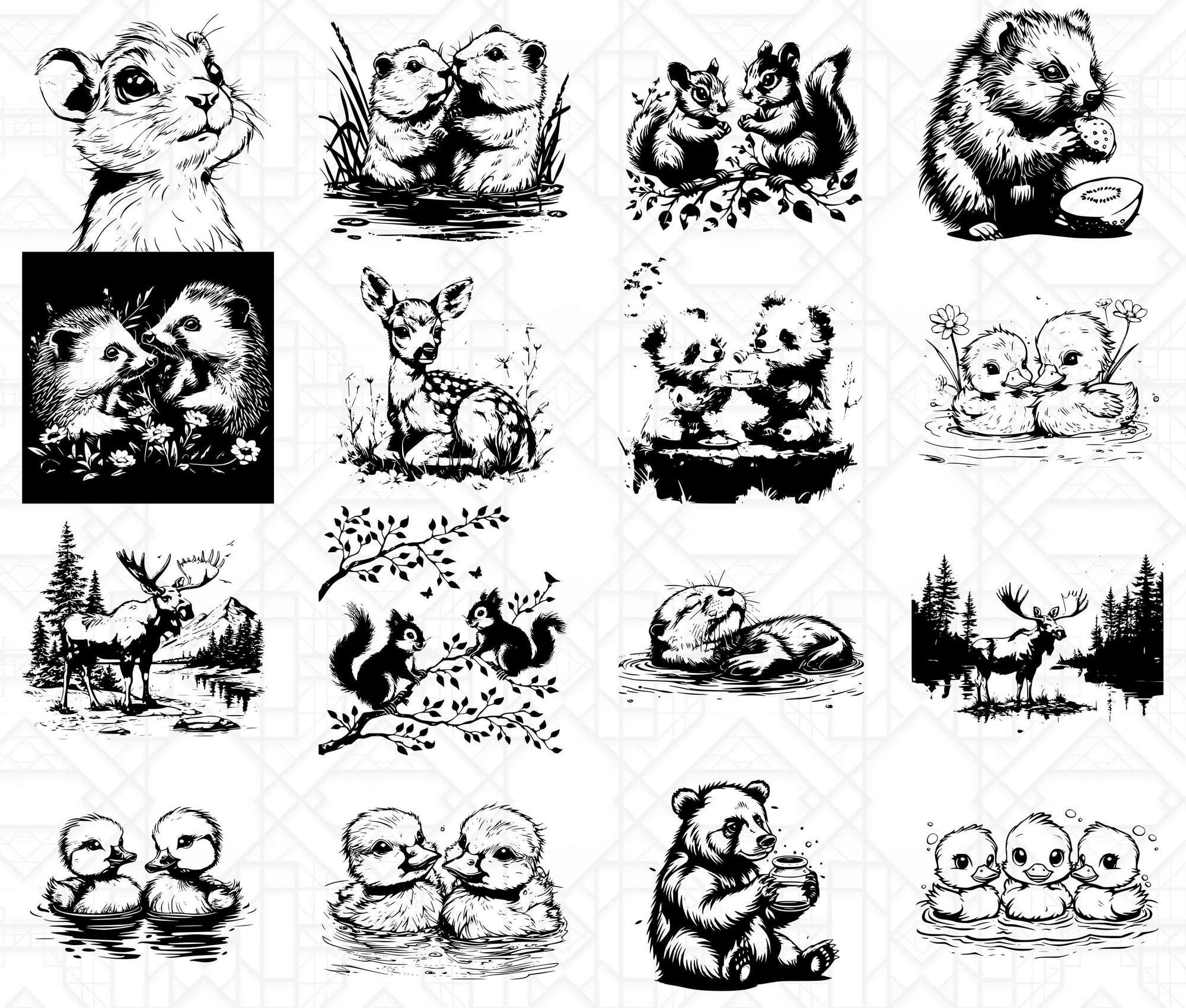 Baby Animals Summer SVG Bundle - Image 2