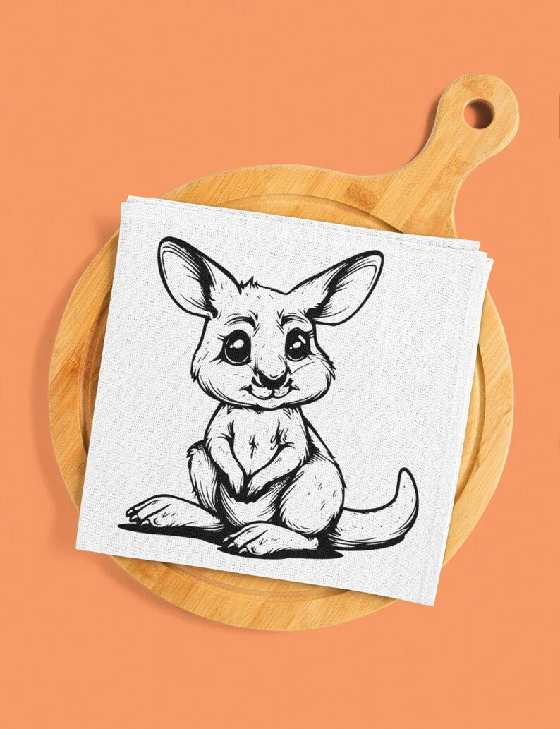 Baby Kangaroos SVG Bundle - Image 5