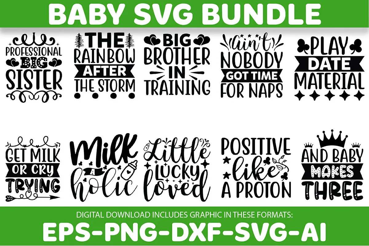 Baby SVG Bundle