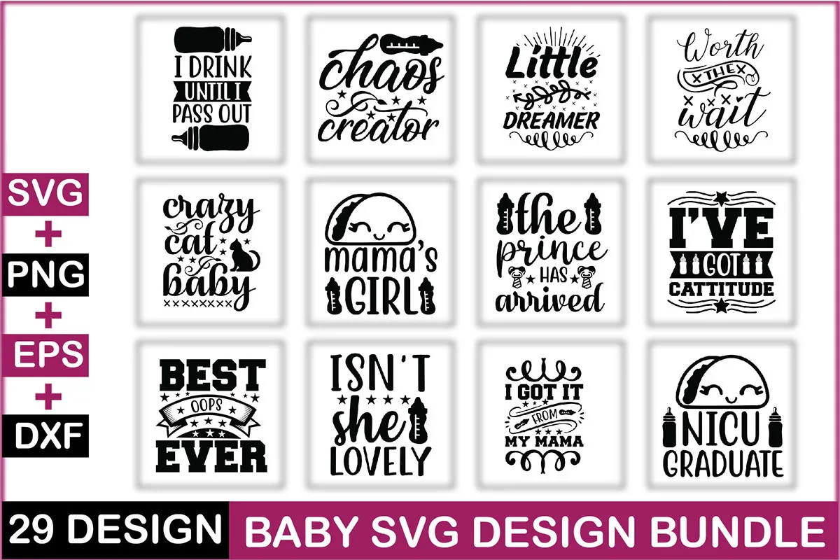 Baby SVG Bundle - Image 2