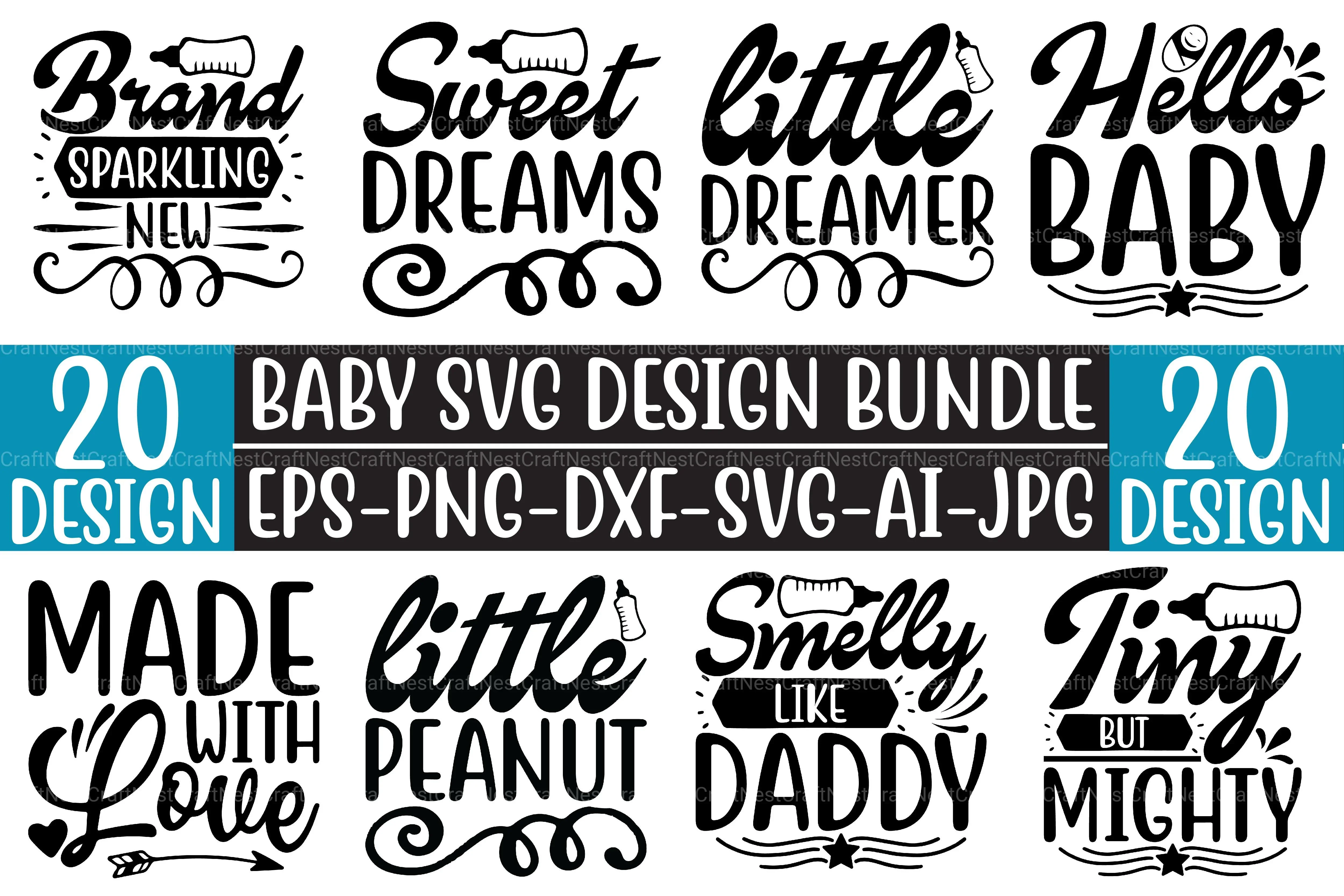 Baby SVG Bundle