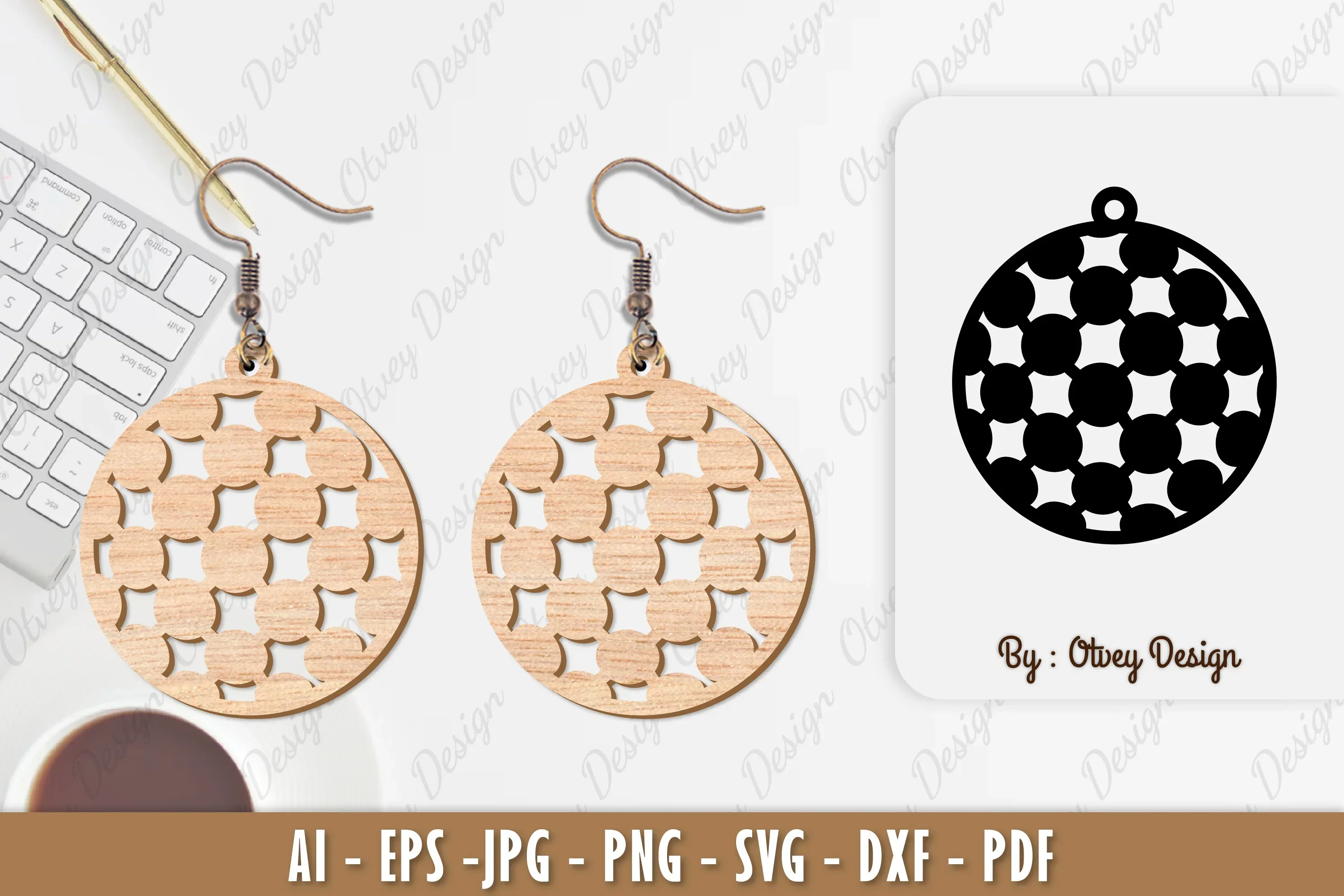 Ball Earring SVG Bundle
