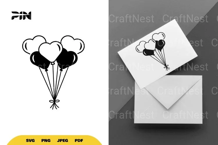 Balloons Party SVG Bundle