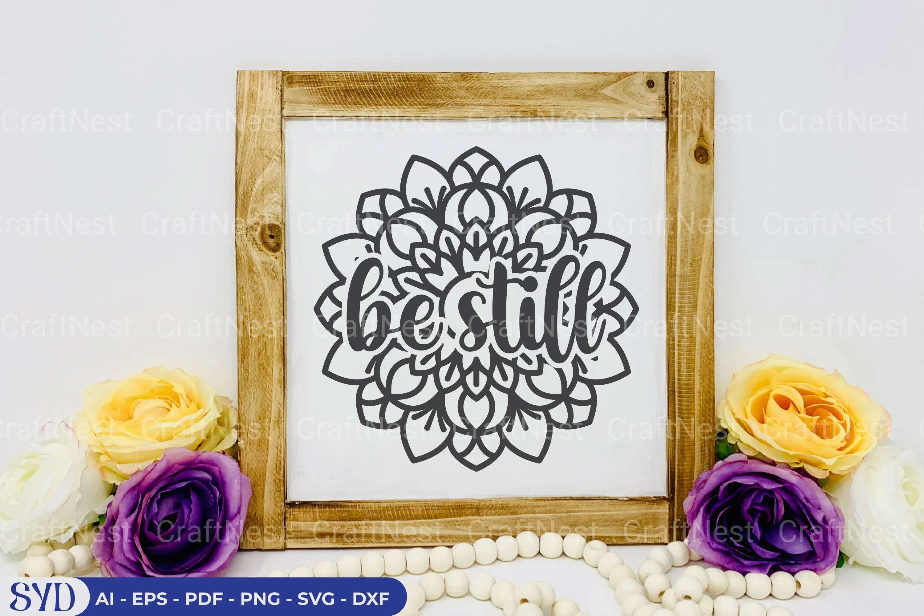 Be Still Mandala SVG Bundle