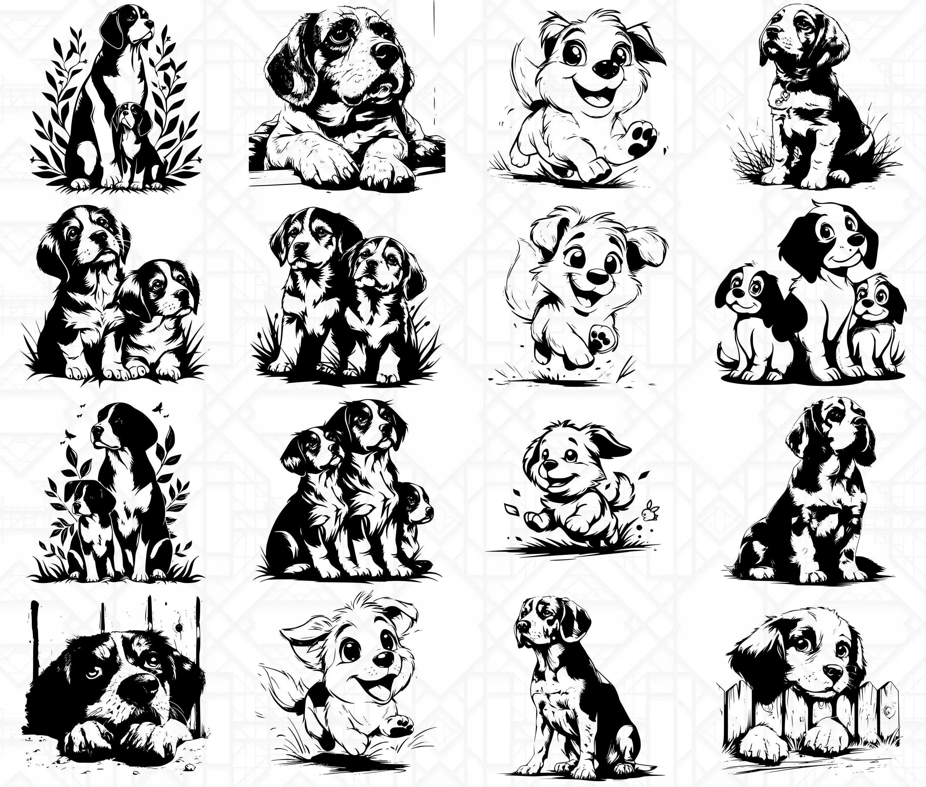 Beagle Dog SVG Bundle - Image 3