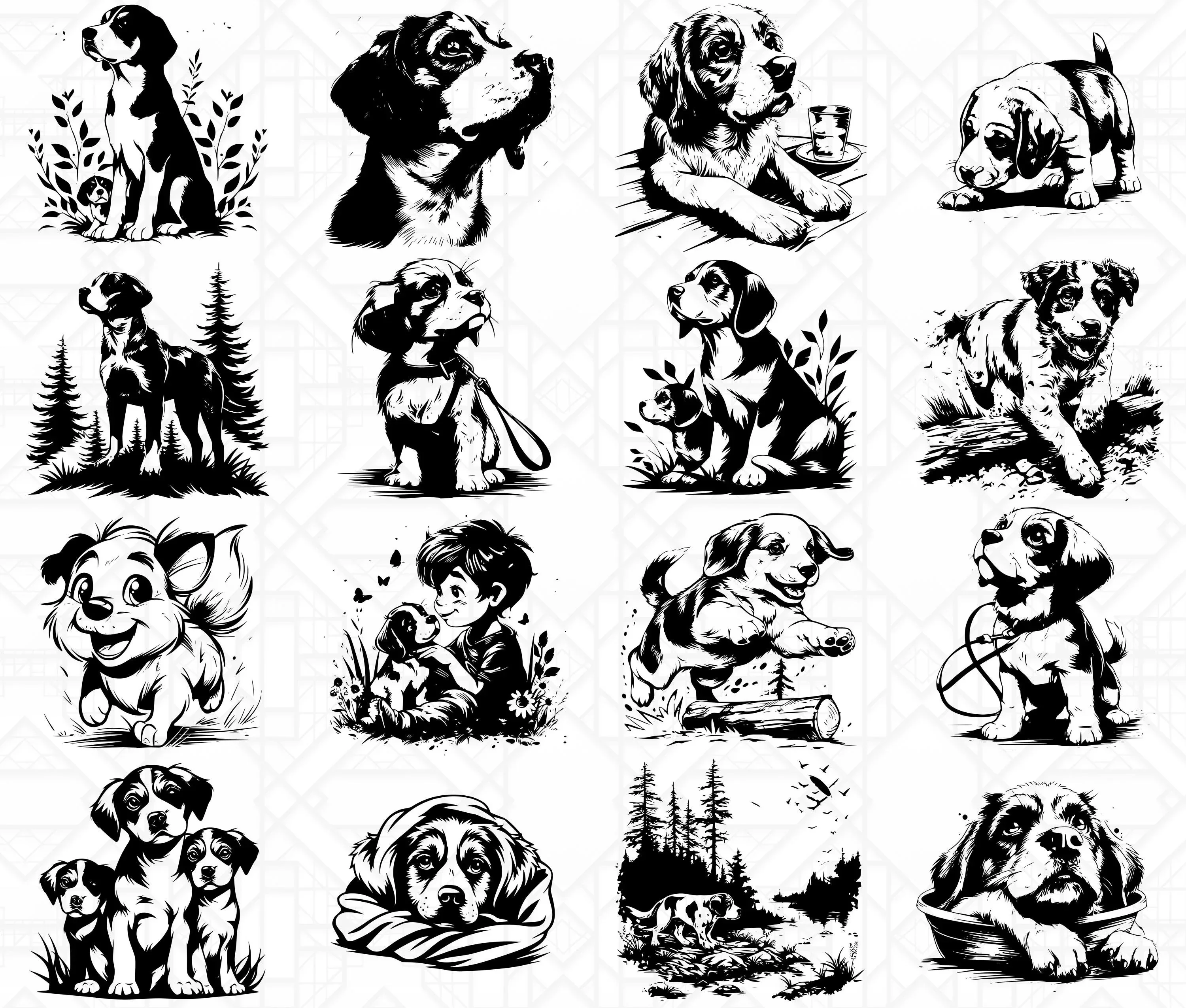 Beagle Dog SVG Bundle - Image 4