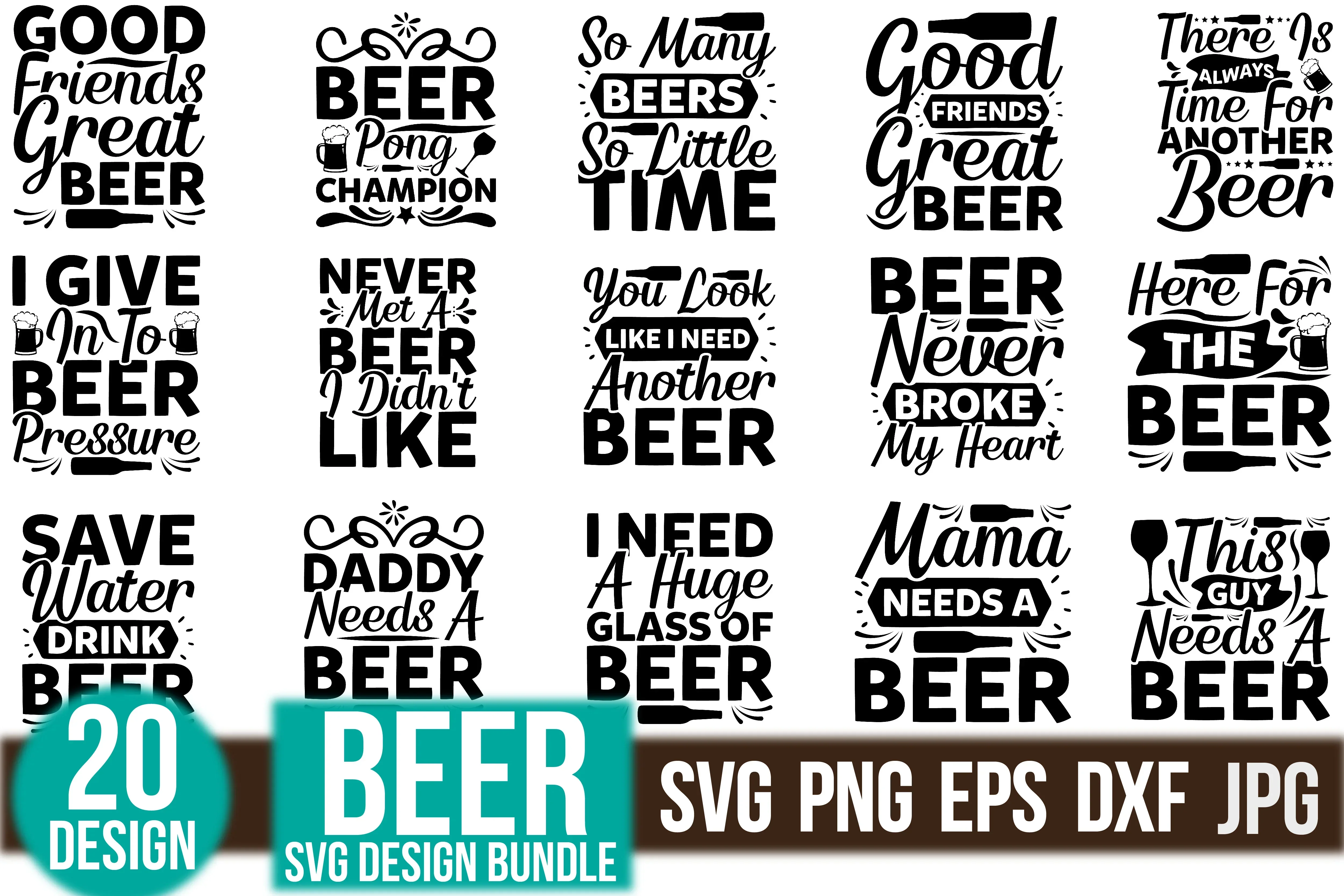 Beer SVG Bundle