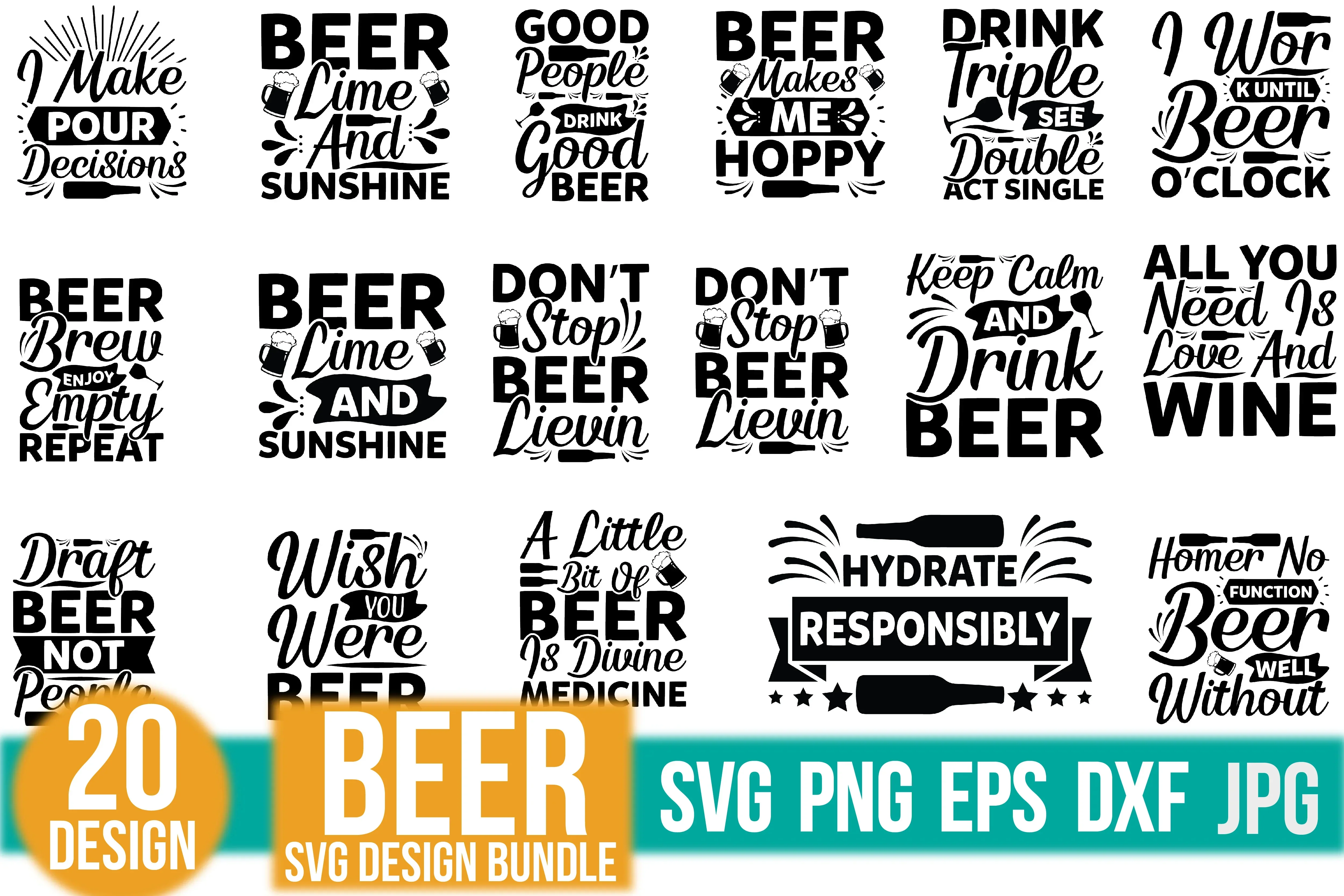 Beer SVG Bundle