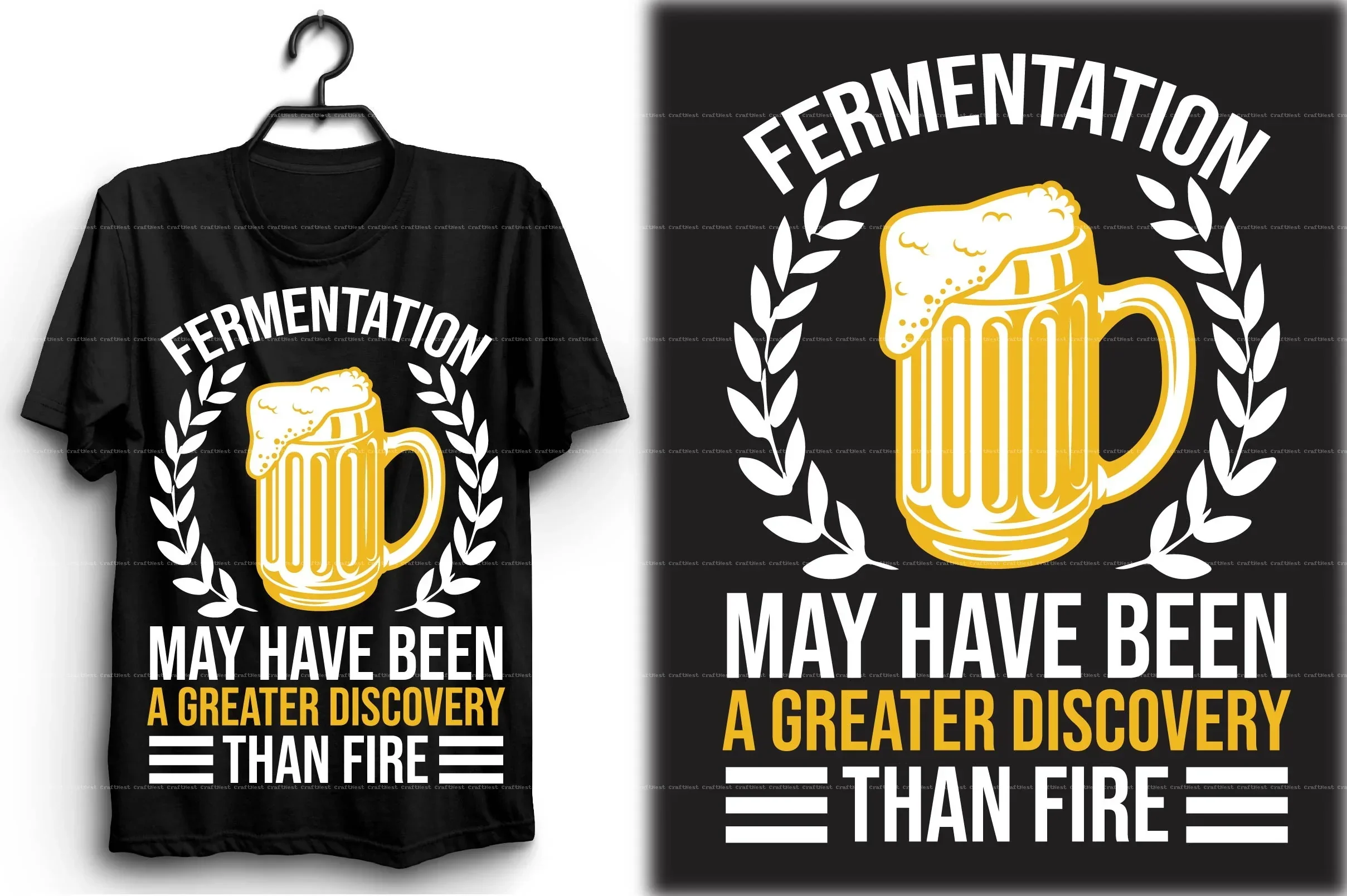 Beer T-Shirt Design SVG Bundle - Image 10