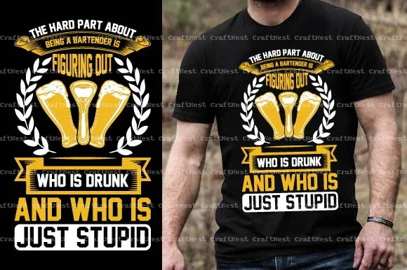 Beer T-Shirt Design SVG Bundle - Image 2
