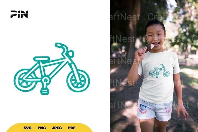 Bicycle Doodle Clipart Bundle