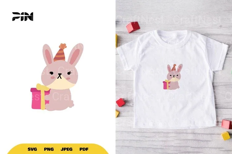 Birthday Bunny SVG Bundle