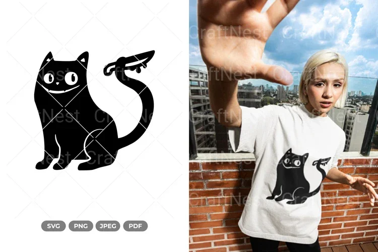 Black Cat Funny Cat SVG Bundle