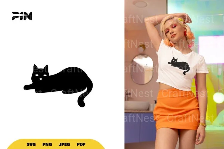 Black Cat Halloween SVG Bundle