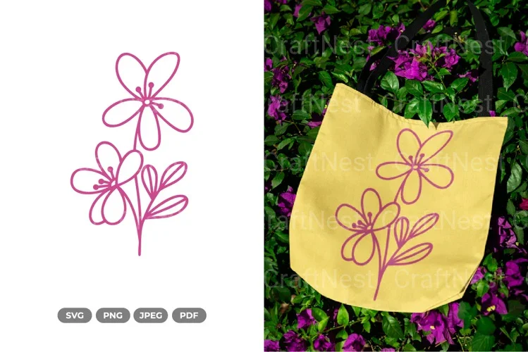 Blooming Flower Spring SVG Bundle