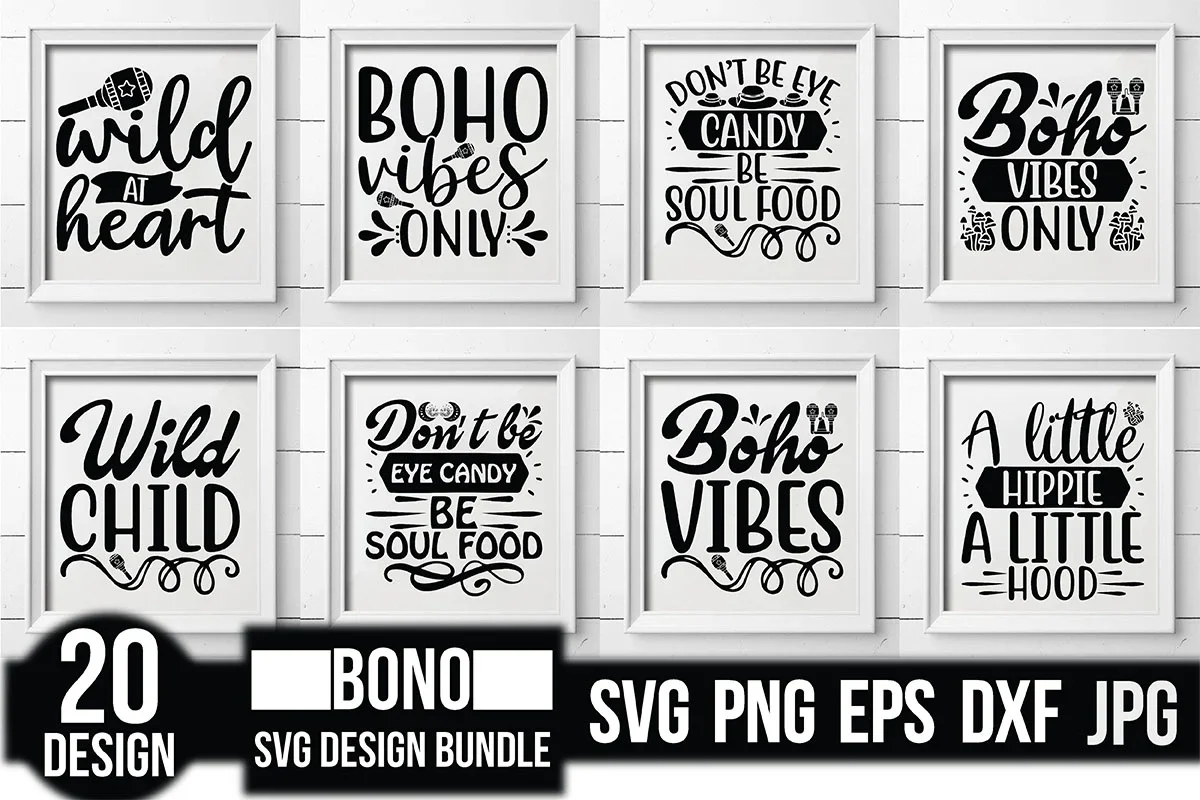 Boho SVG Bundle