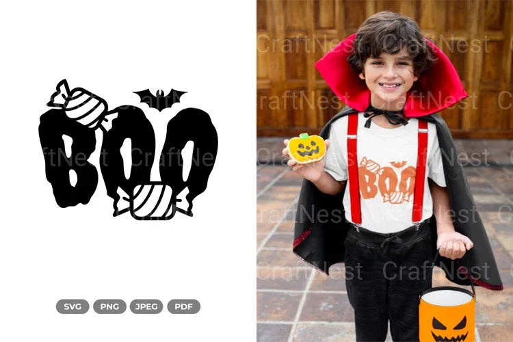 Boo Halloween SVG Bundle