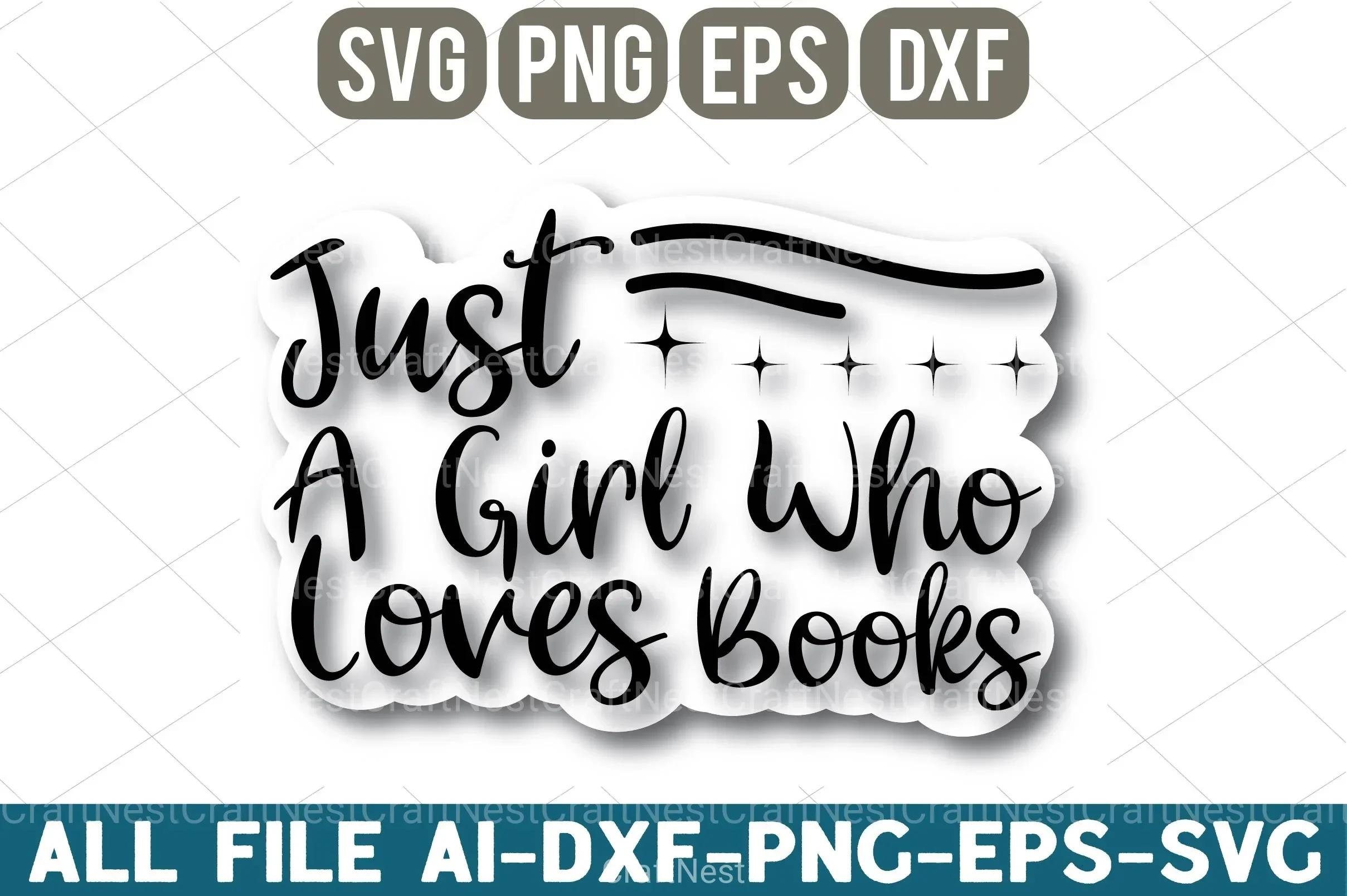 Book Lover Design Bundle - Image 6