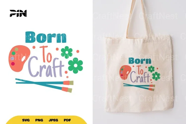 Born to Craft SVG Bundle - Creative Clipart Collection