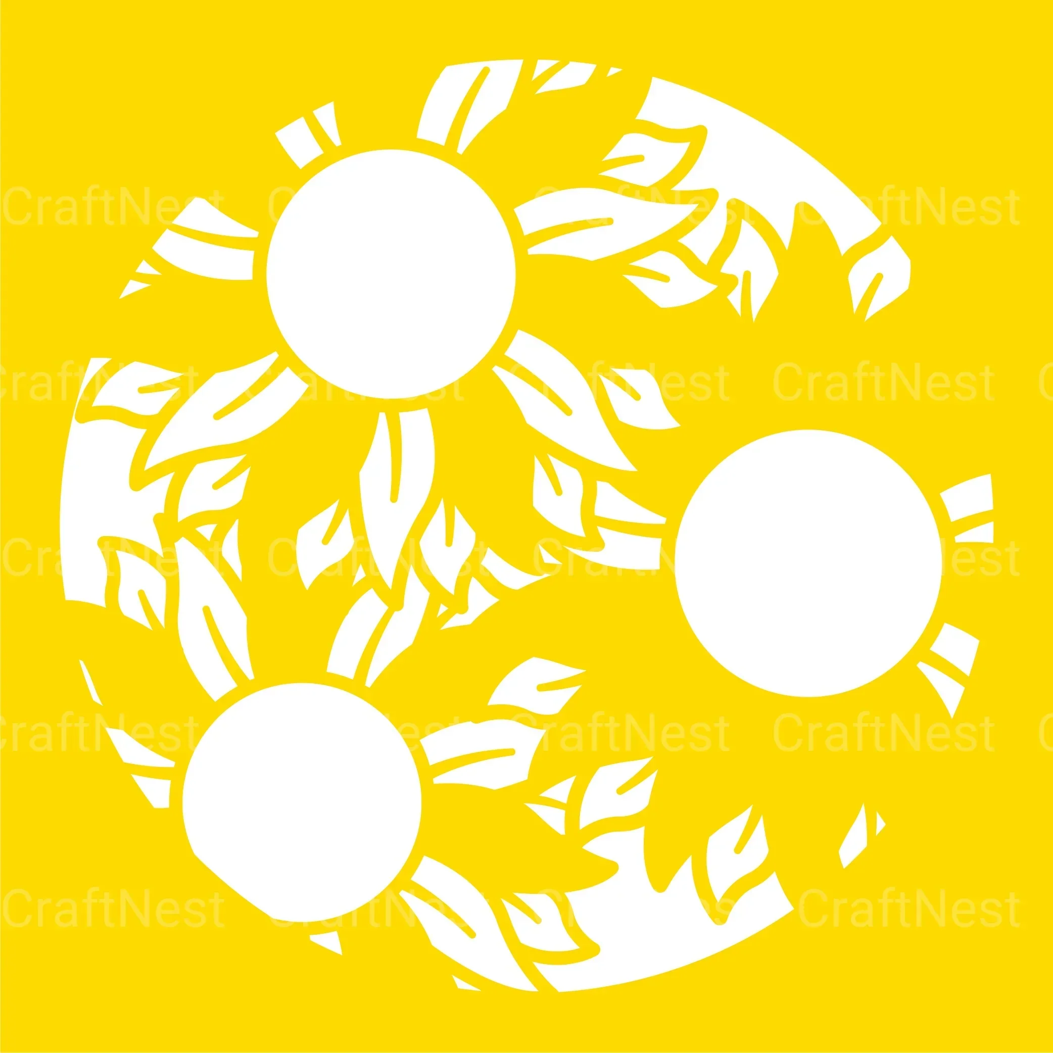 Butterfly and Sunflower 3D Layered Papercut Clipart Bundle - Image 3