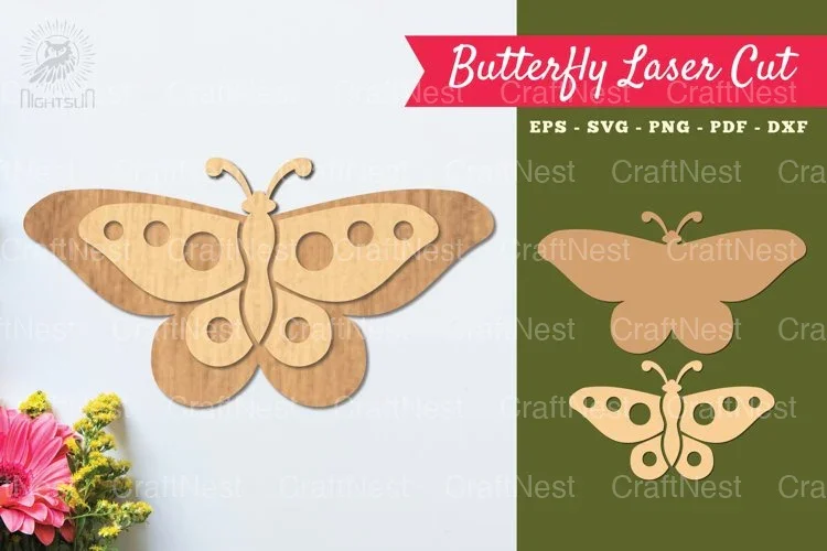 Butterfly Laser Cut Decoration SVG Bundle