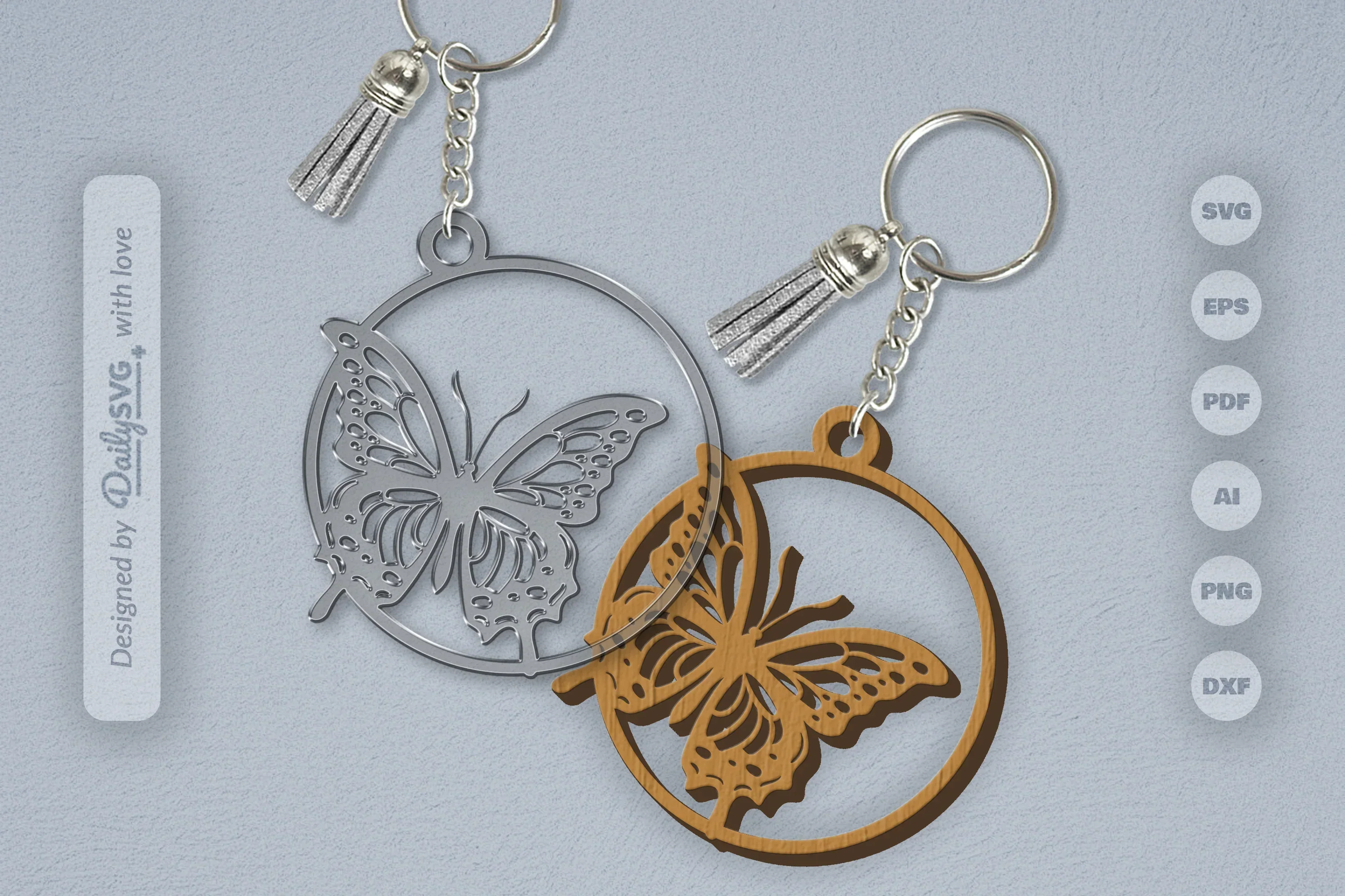 Butterfly Round SVG Bundle