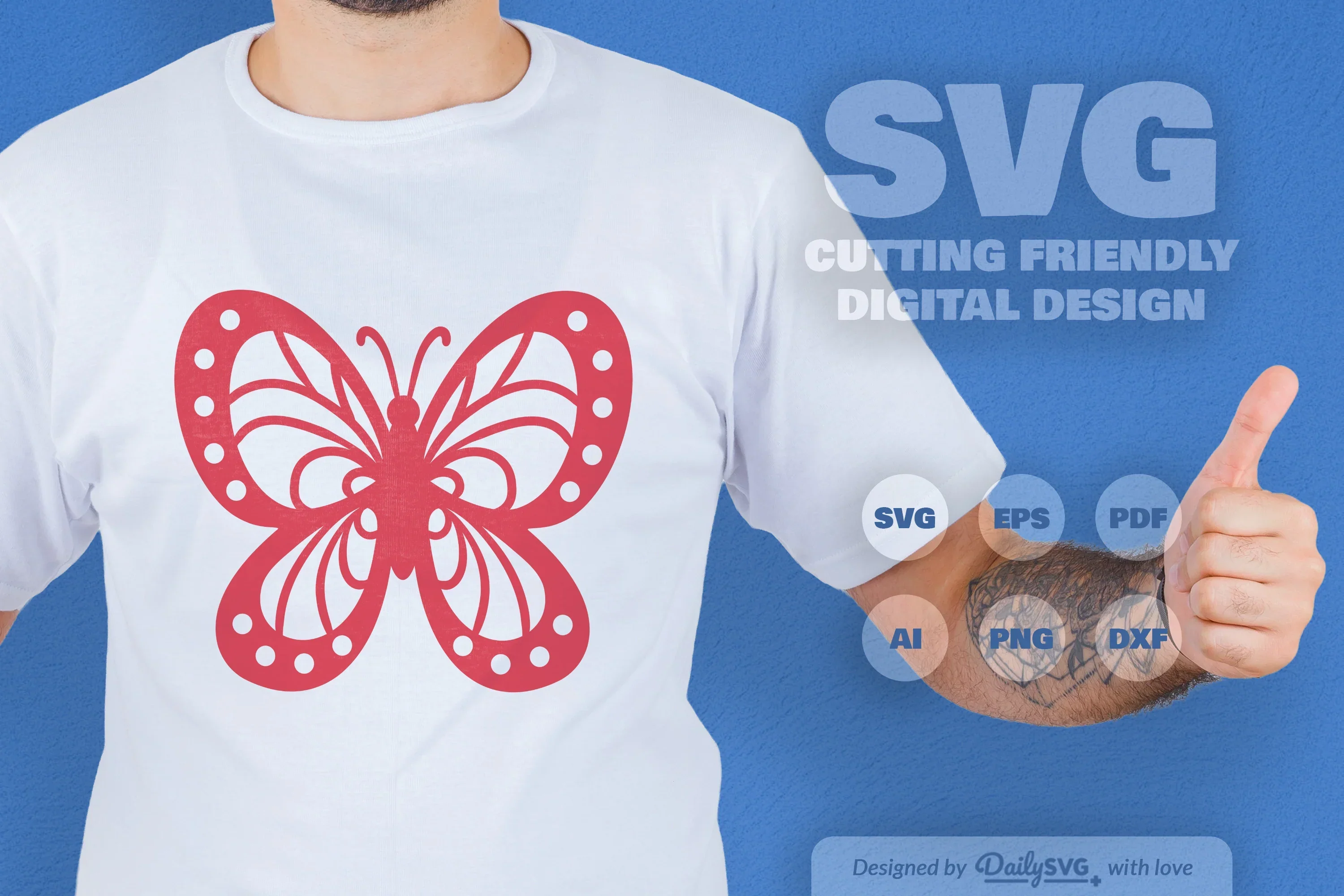 Butterfly SVG Bundle: Stunning Collection for Nature Lovers - Image 4