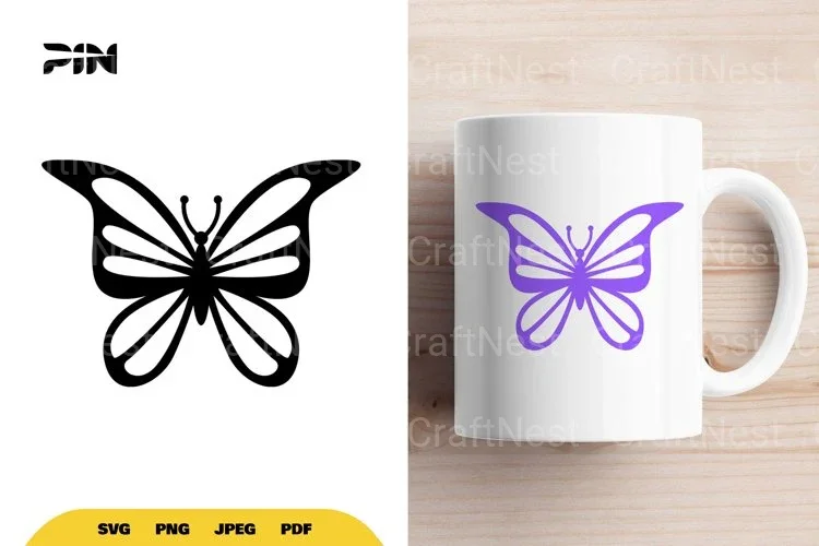 Butterfly Vector Clipart Bundle