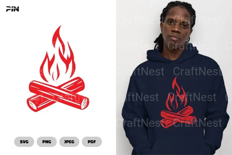 Campfire Camping SVG Bundle