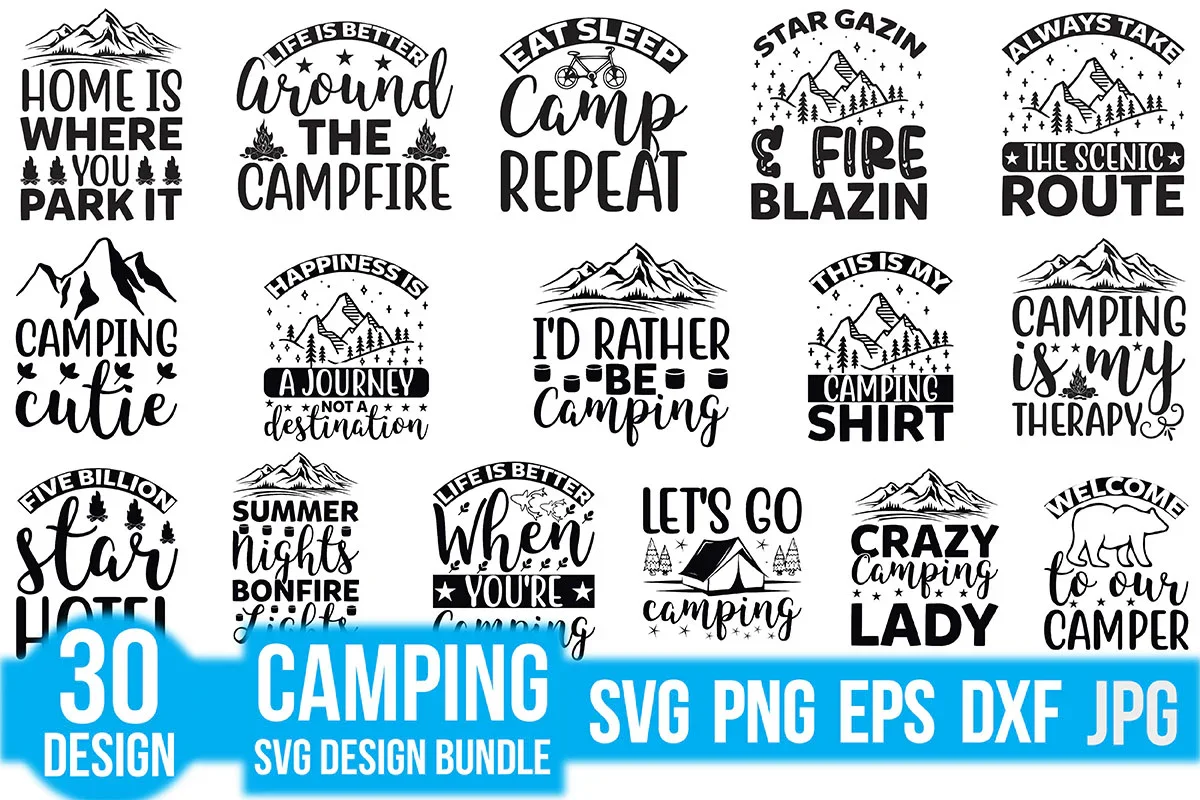 Camping SVG Bundle - Image 2