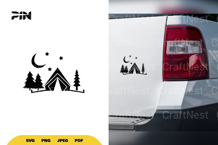Camping Tent SVG Bundle