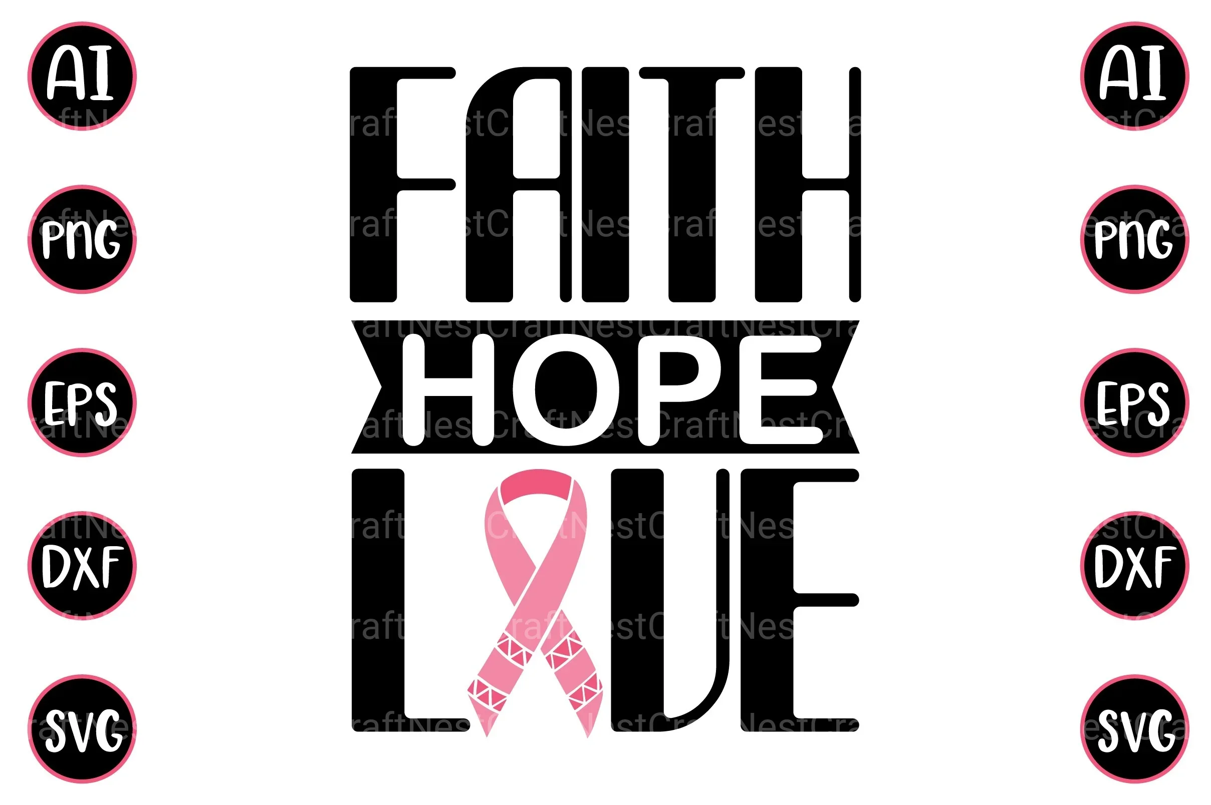 Cancer Design Bundle - Image 10