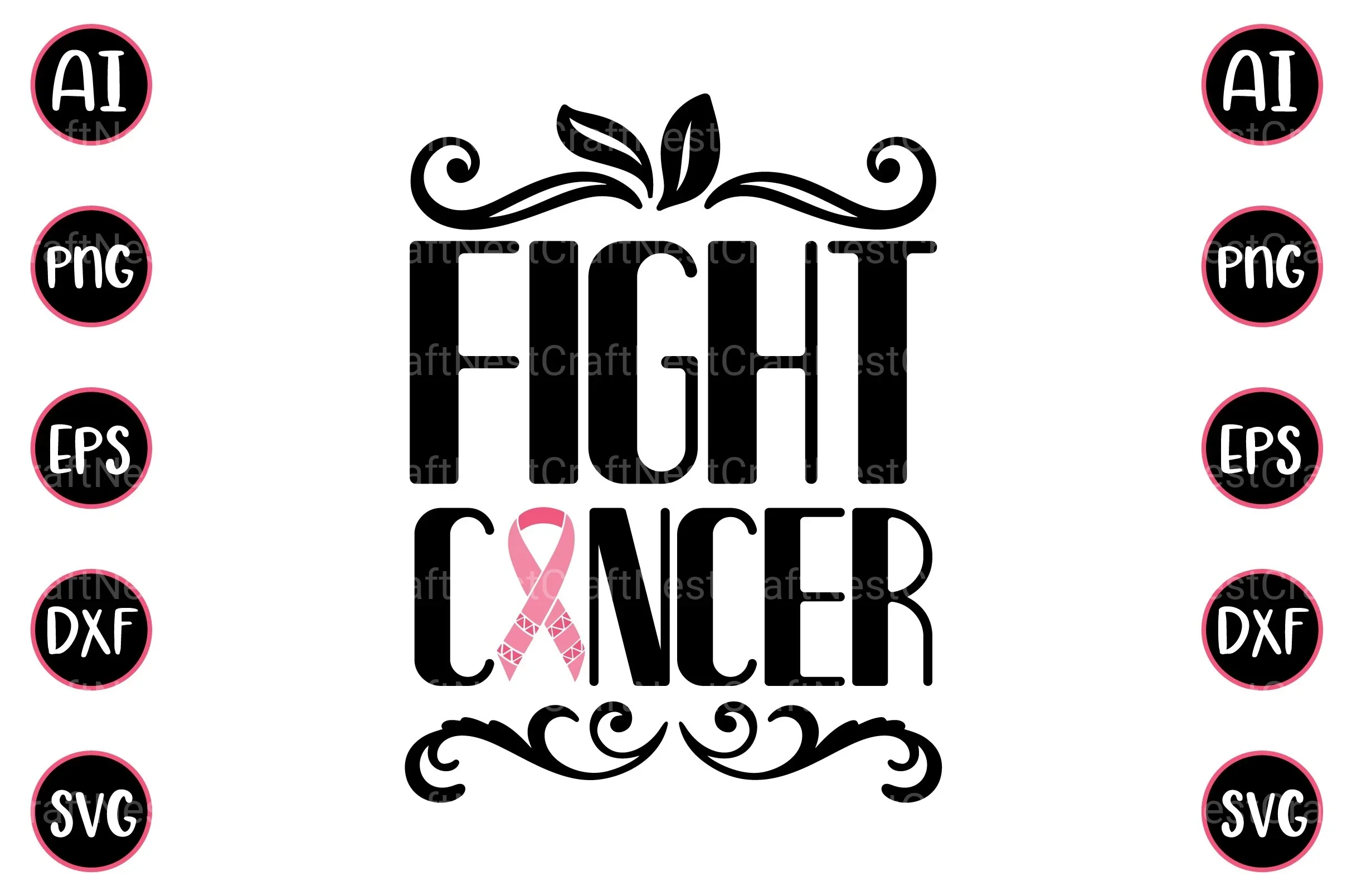 Cancer Design Bundle - Image 2