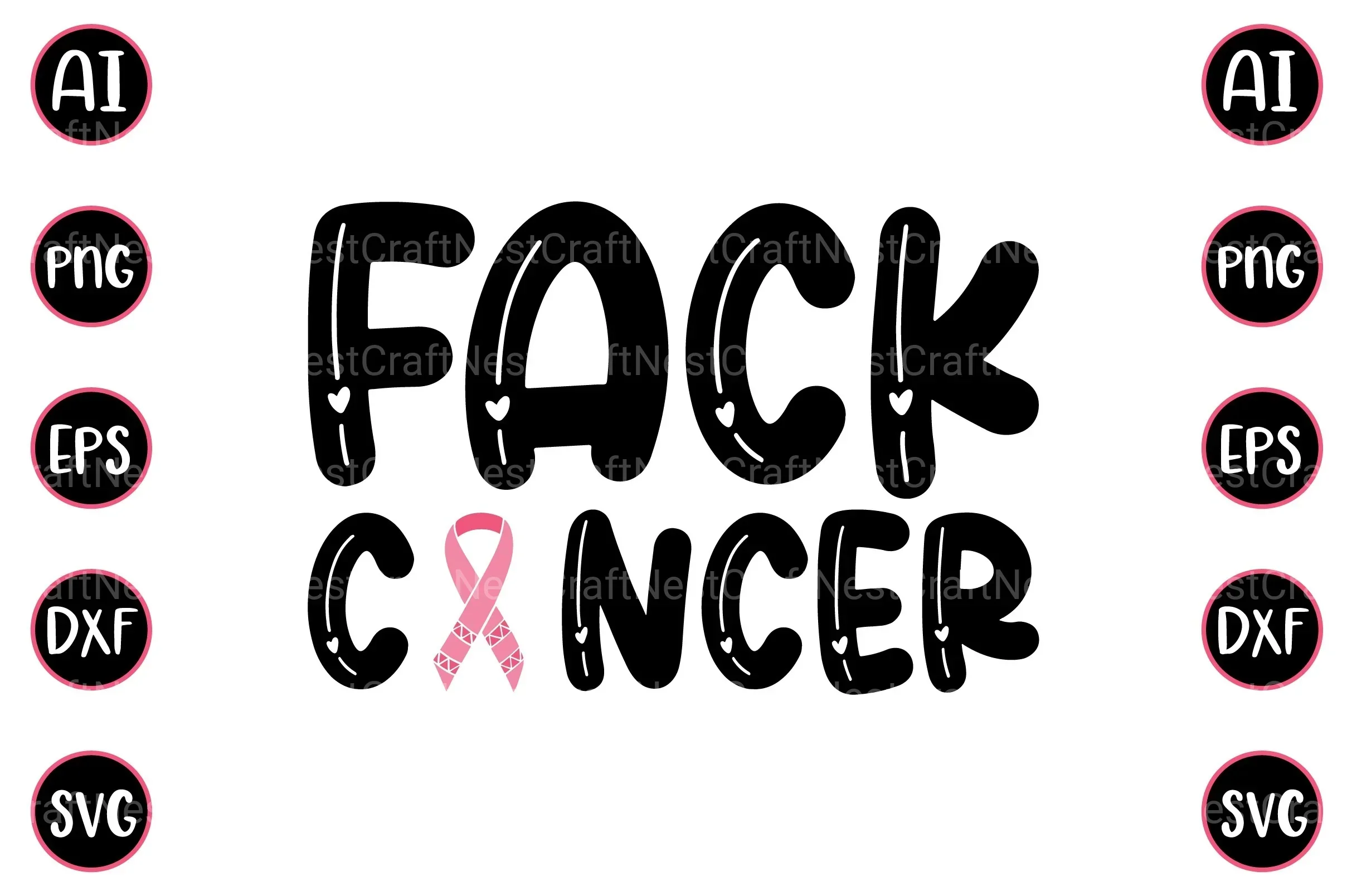 Cancer Design Bundle - Image 7