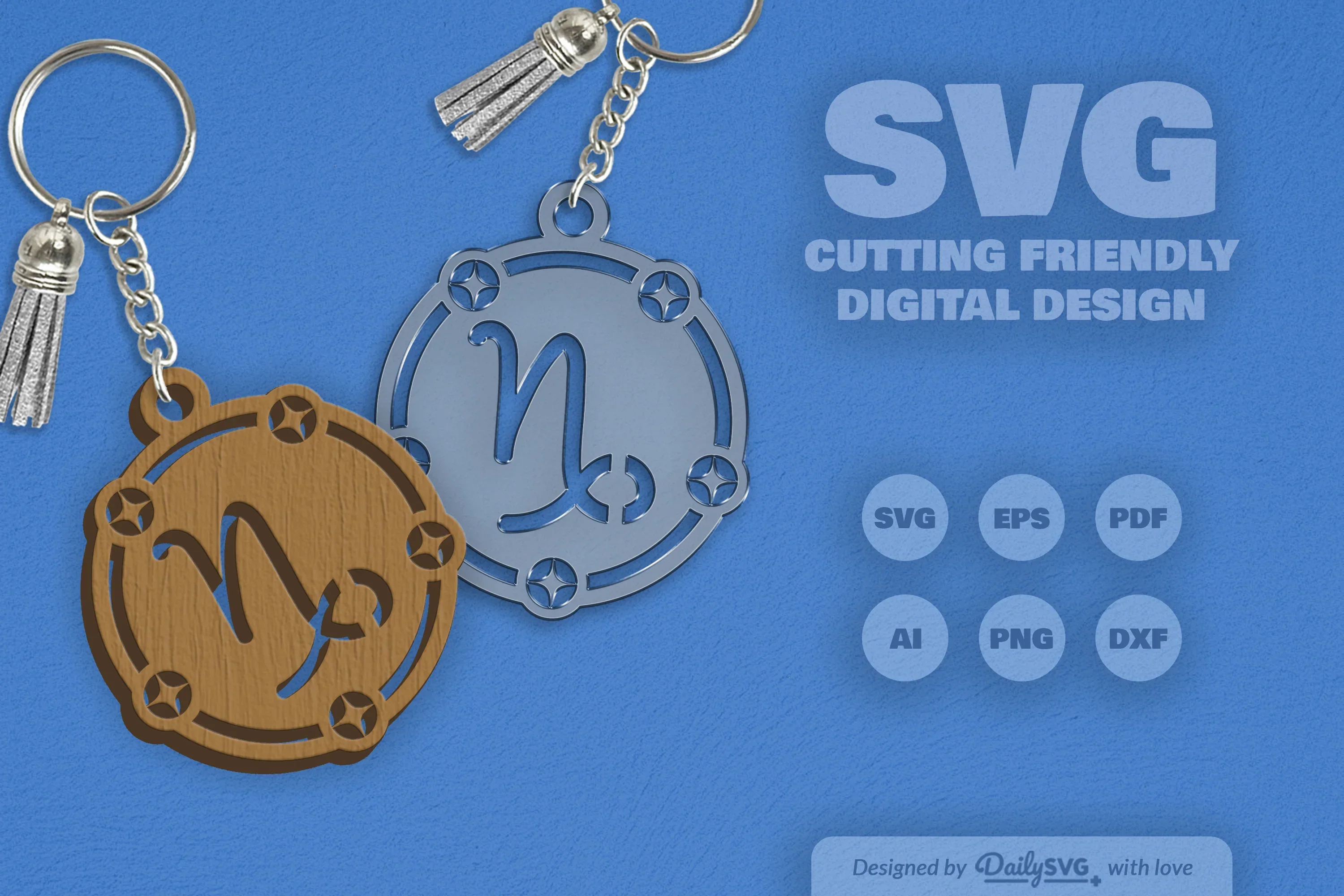Capricorn Zodiac SVG Bundle - Image 2