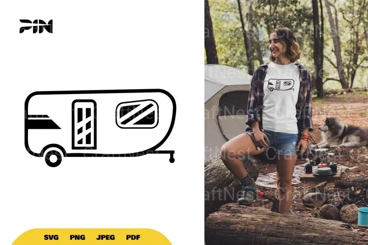 Caravan Camping SVG Bundle